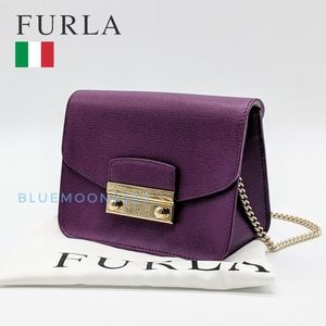 FURLA Mini Julia Saffiano Leather Crossbody NWOT